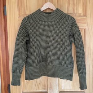 EVERLANE cashmere/wool olive sweater
